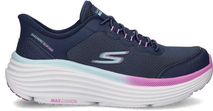 Skechers Hands Free Slip-Ins Max Cushioning Endeavor dames sneaker Blauw multi - Foto 3