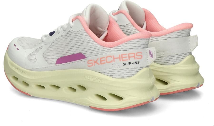 Skechers Hands Free Slip-Ins Max Cushioning Glide Step meisjes sneaker Wit multi - Foto 4