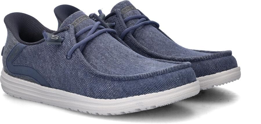 Skechers MELSON CORONADO 210959 Herenmokassins Blauw EU Stijlvol Comfort voor Elke Man - Foto 5