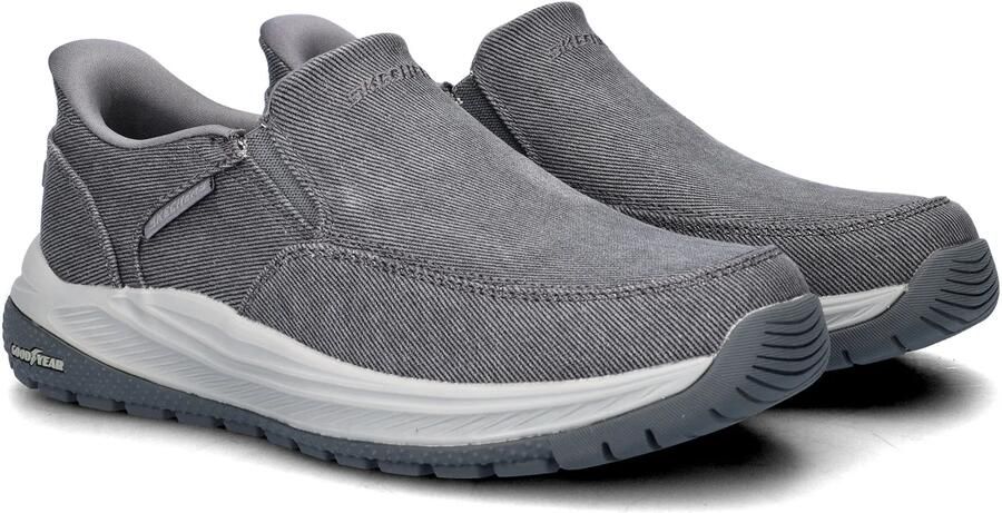 Skechers Hands Free Slip-Ins Meroe heren mocassin Grijs - Foto 3