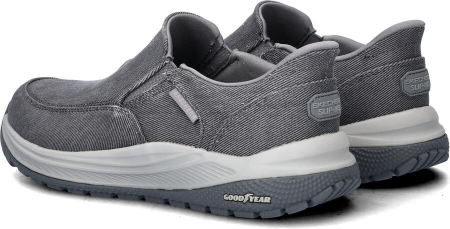 Skechers Hands Free Slip-Ins Meroe heren mocassin Grijs - Foto 4