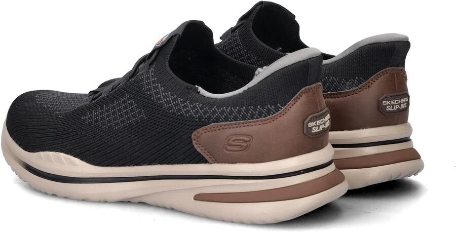 Skechers Heren Slip-ins Relaxed Fit: Norlan Alonso Sneakers 211207 BLK - Foto 5