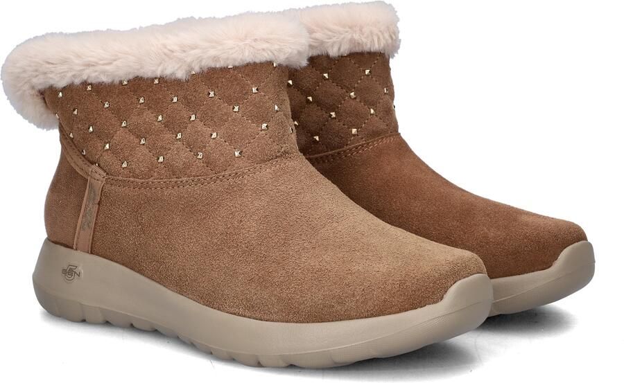 Skechers Hands Free Slip-Ins On-the-Go dames gevoerde boot Cognac - Foto 3