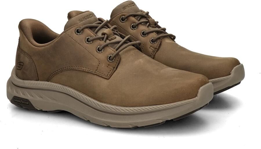 Skechers Hands Free Slip-Ins Pollard heren sneaker Donker Taupe - Foto 4