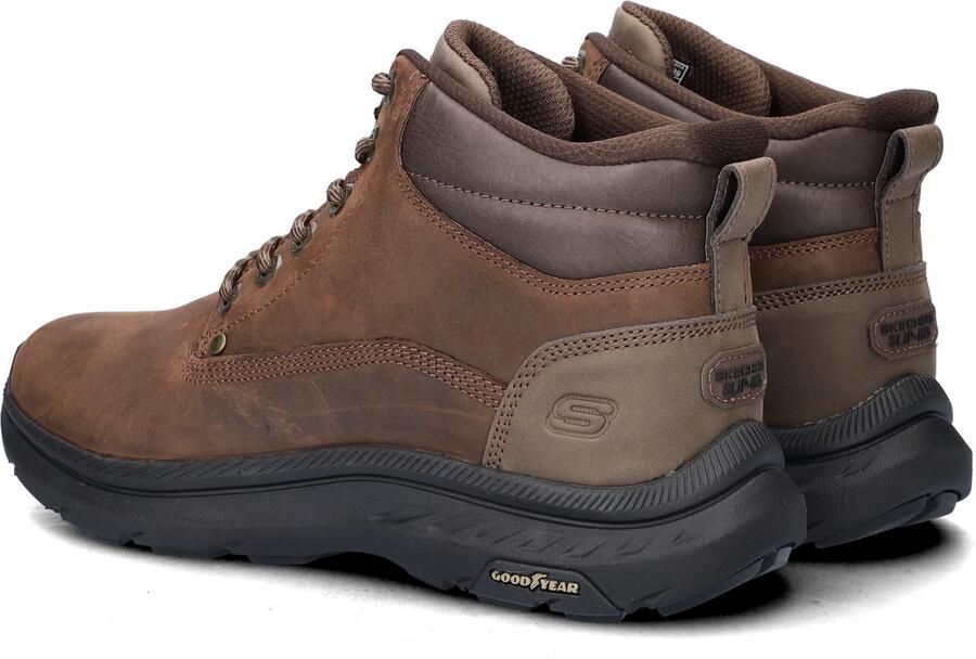Skechers Hands Free Slip-Ins Pollard heren veterboot Bruin - Foto 4