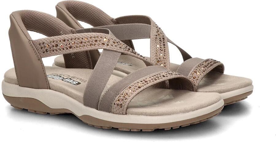Skechers Sandalen REGGAE SLIM-SUMMER SPARKLE sandalet instapper met slip-ins functie - Foto 2