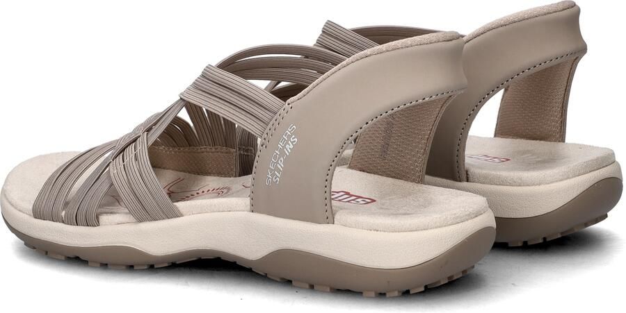Skechers Hands Free Slip-Ins Reggae Slim dames sandaal Taupe - Foto 3