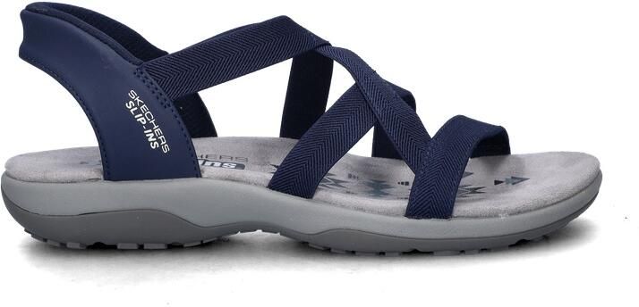 Skechers Slip-ins Reggae Slim Stretch Flex Dames Sandalen Navy - Foto 3