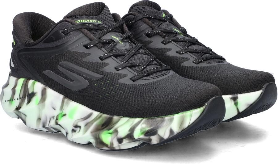 Skechers SKX AERO BURST SI GLOW IN Dames Sportschoenen Zwart - Foto 5