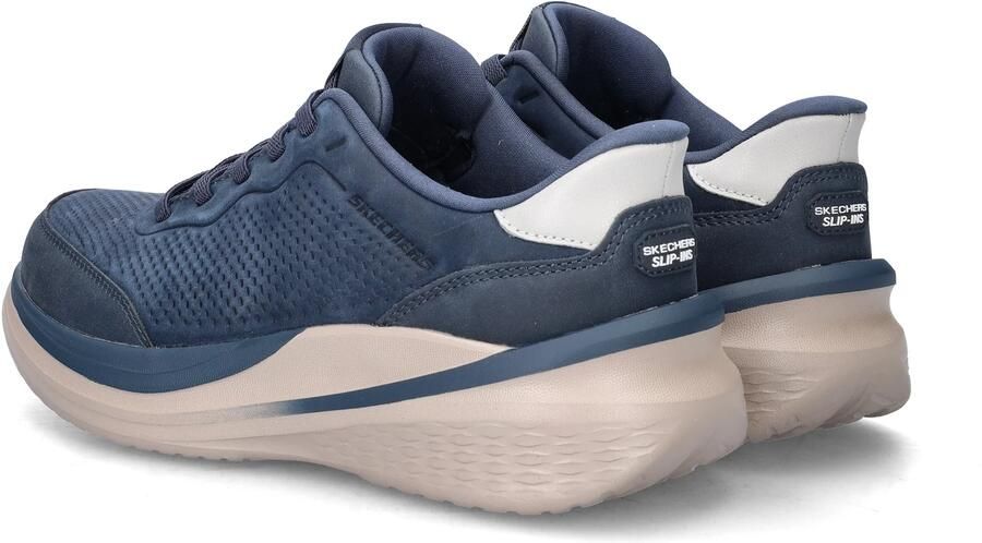 Skechers Hands Free Slip-Ins Slade 2.0 heren sneaker Blauw - Foto 5
