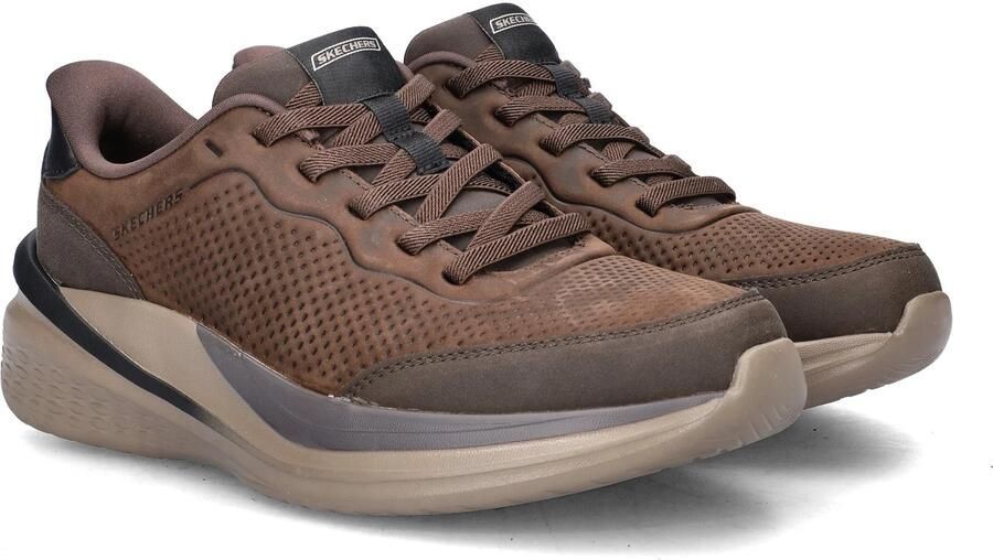 Skechers Hands Free Slip-Ins Slade 2.0 heren sneaker Bruin - Foto 5