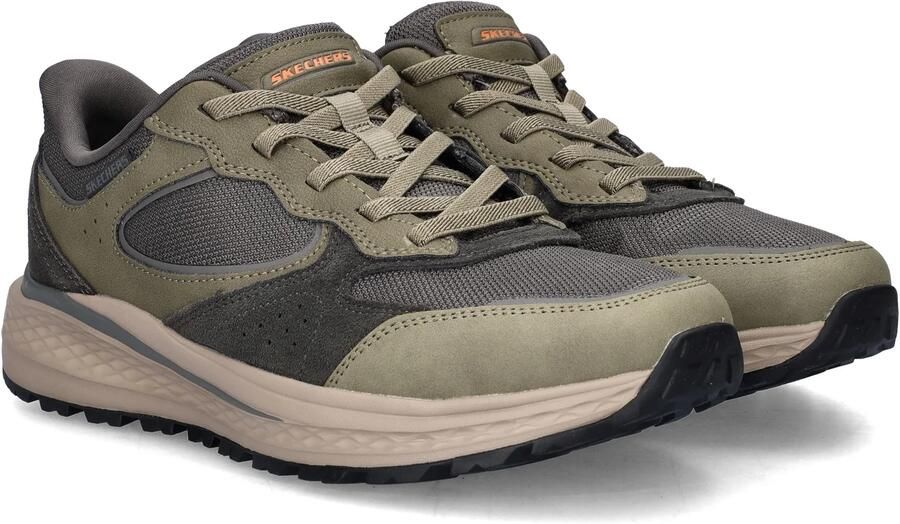Skechers SLADE ULTRA GAGE Heren Instappers Grijs Olive - Foto 4