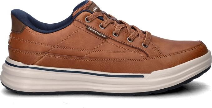 Skechers Hands Free Slip-Ins Sterling heren sneaker Cognac - Foto 2