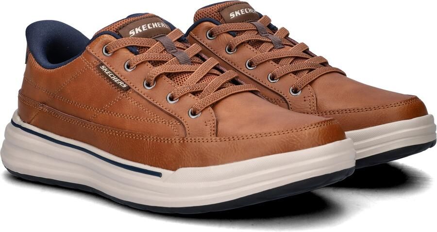 Skechers Hands Free Slip-Ins Sterling heren sneaker Cognac - Foto 4
