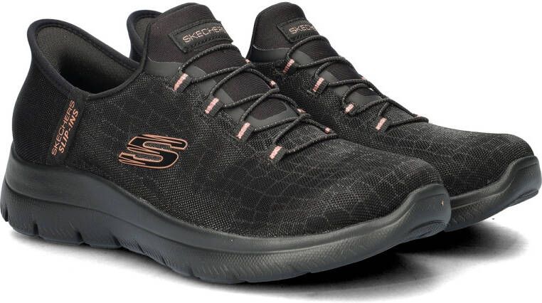 Skechers Slip-on sneakers SUMMITS-CLASSY NIGHT Slippers vrijetijdsschoen met comfortabele hielkussenfunctie - Foto 7