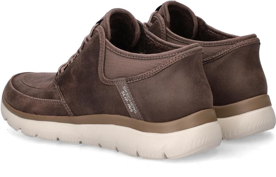 Skechers Slip-ins: Summits Siegul suède heren sneakers bruin Extra comfort Memory Foam - Foto 6