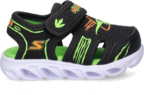 Skechers Hypno-Splash Hydro-Fun 400612N-BKLM voor een jongen Zwart Sandalen - Foto 3