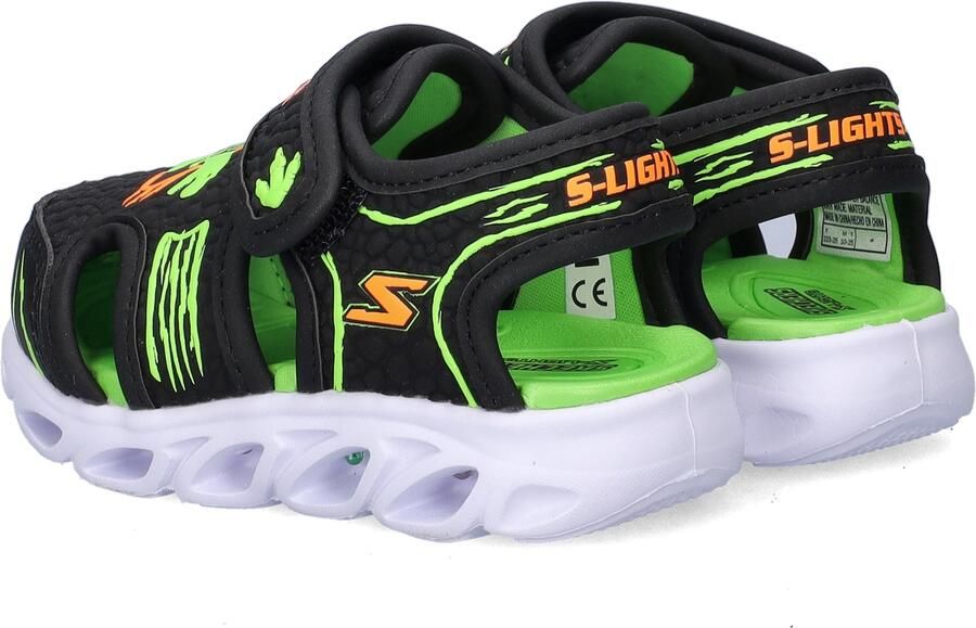 Skechers Hypno-Splash Hydro-Fun 400612N-BKLM voor een jongen Zwart Sandalen - Foto 4