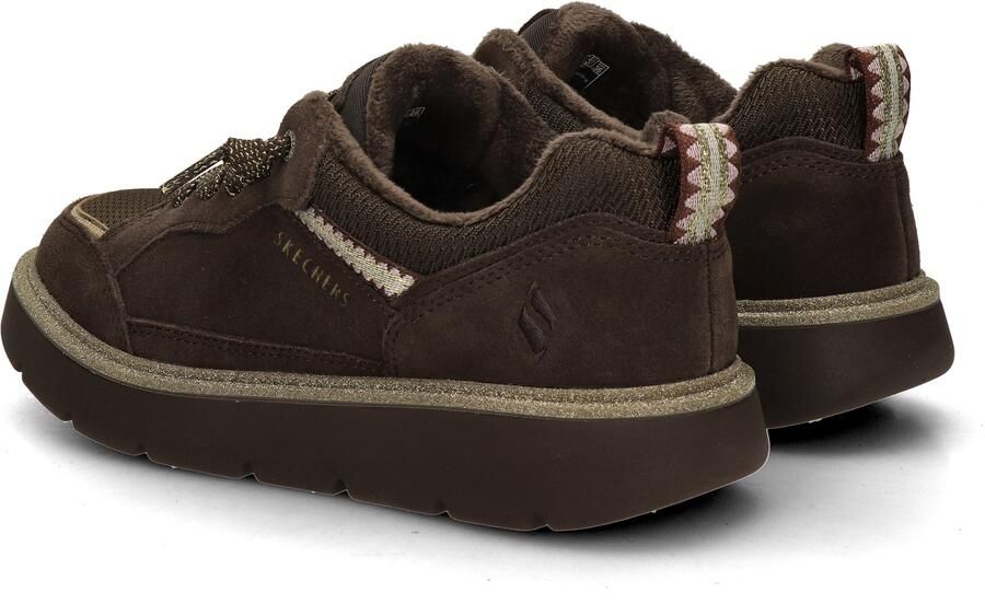 Skechers Keepsakes Cozy Street Hiker EZ dames sneaker Bruin - Foto 5