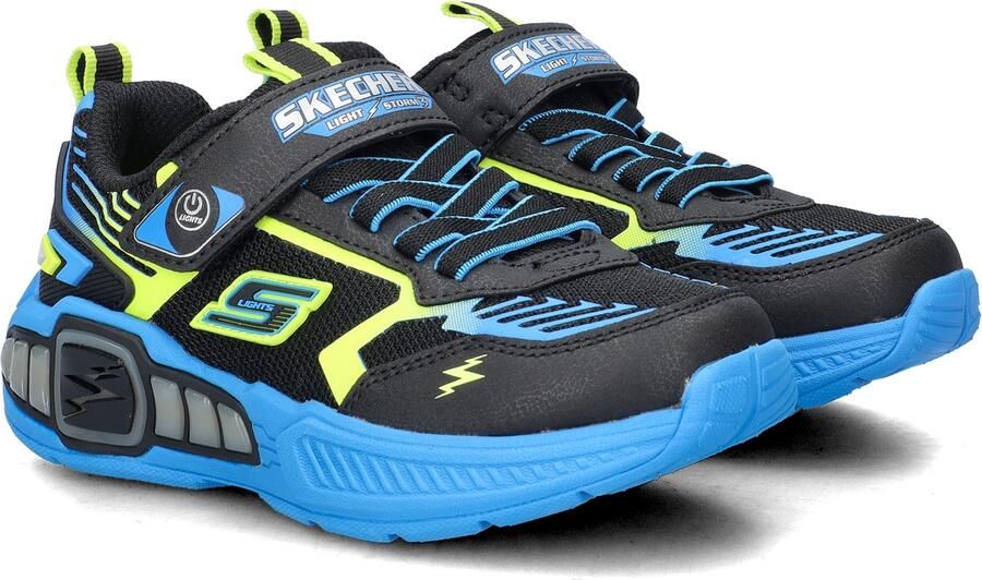 Skechers LIGHT STORM 3 Jongens Sneakers Zwart - Foto 3