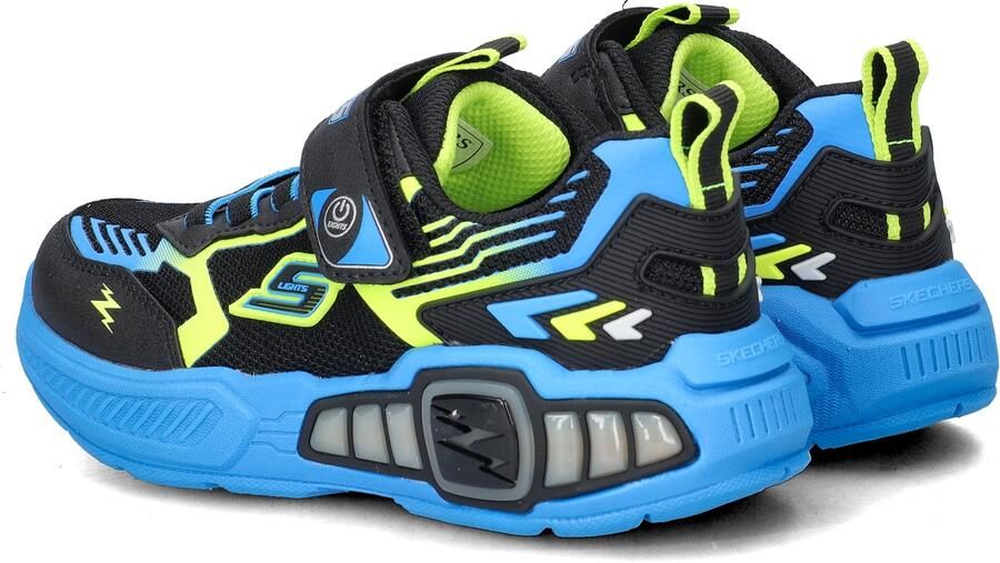 Skechers LIGHT STORM 3 Jongens Sneakers Zwart - Foto 4