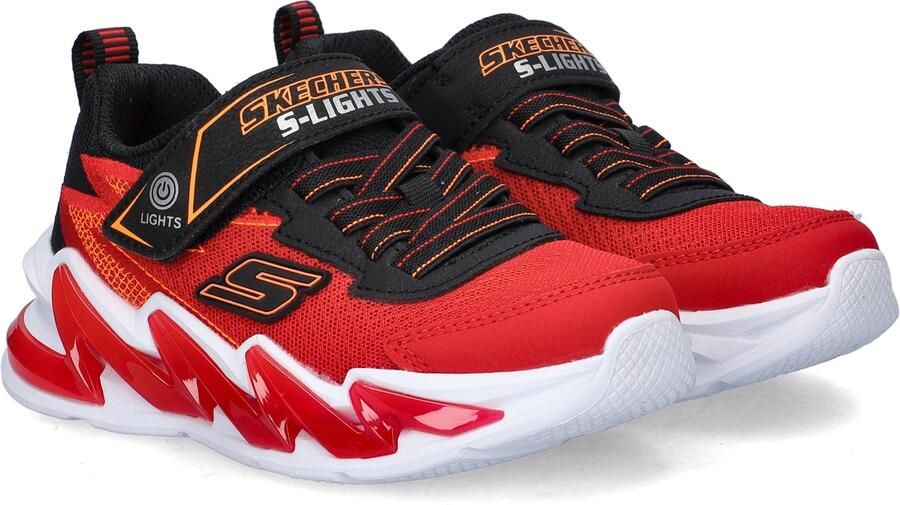 Skechers Light Surge jongens sneaker Zwart rood - Foto 2