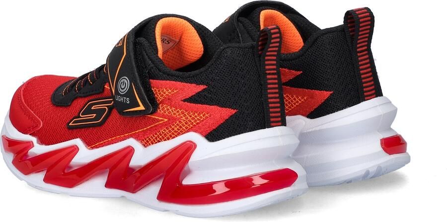 Skechers Light Surge jongens sneaker Zwart rood - Foto 3