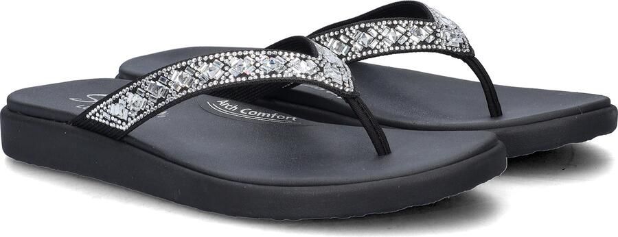 Skechers Meditation Luxe Everyday Glow dames slipper Zwart - Foto 3