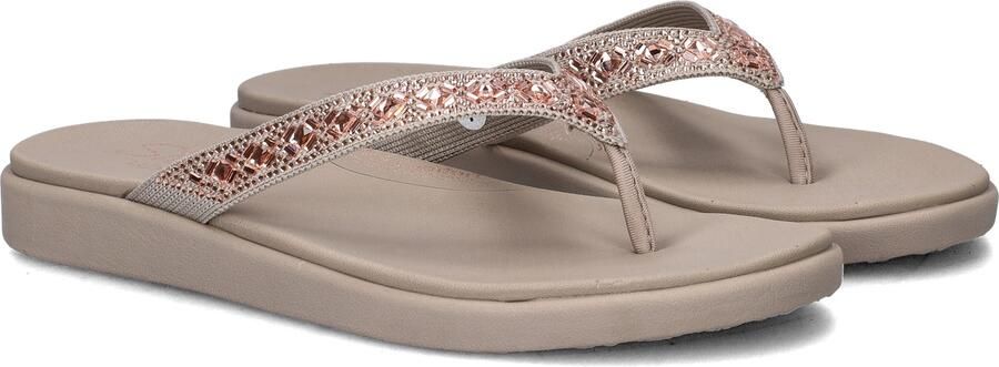 Skechers Meditation Luxe Everyday Glow dames slipper Taupe - Foto 4
