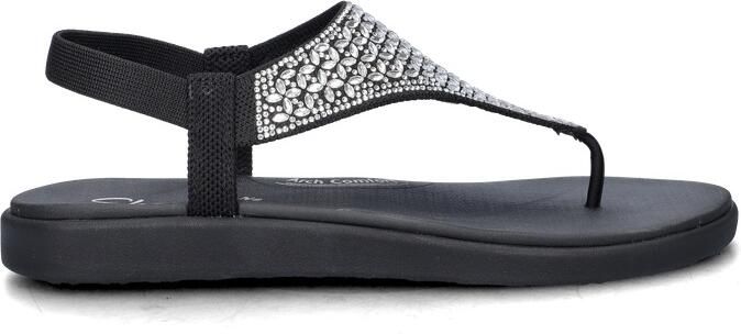 Skechers Meditation Luxe dames sandaal Zwart - Foto 3
