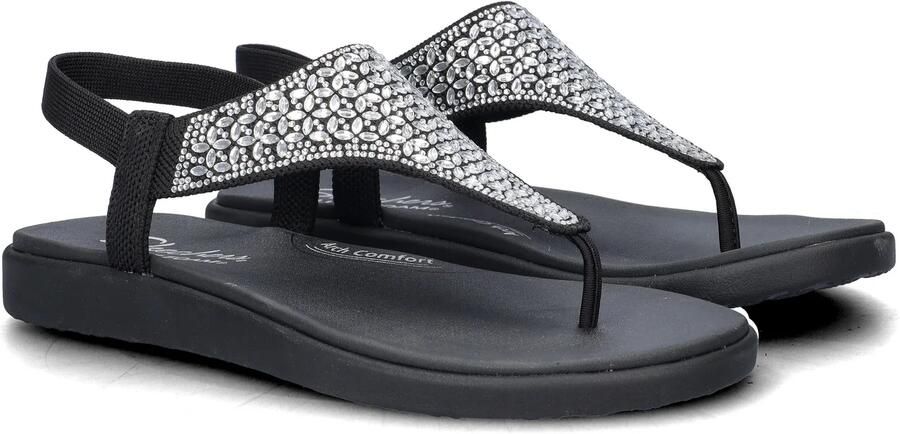 Skechers Meditation Luxe dames sandaal Zwart - Foto 4