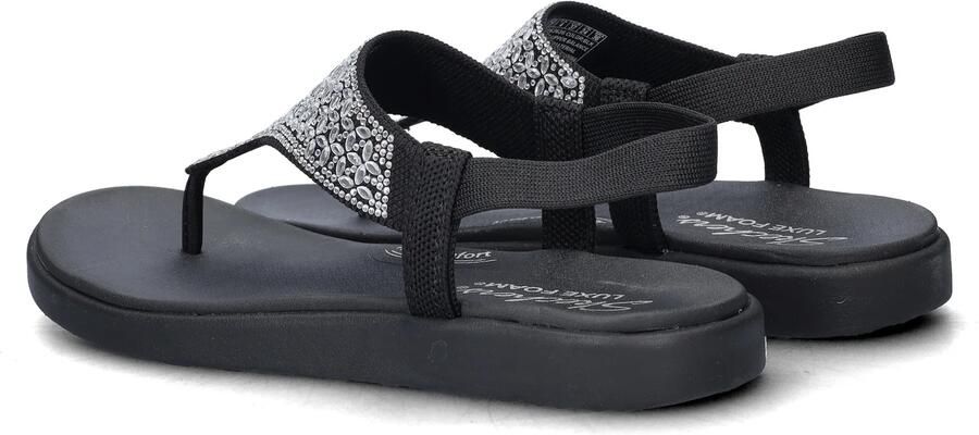 Skechers Meditation Luxe dames sandaal Zwart - Foto 5
