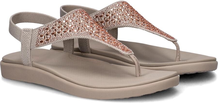 Skechers MEDITATION LUXE-MODERN EVENT Dames Sandalen Taupe - Foto 15