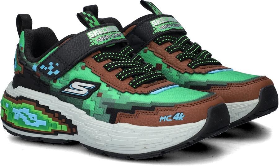 Skechers Mega-Craft 4K Klittenband Laag Donkerbruin - Foto 8