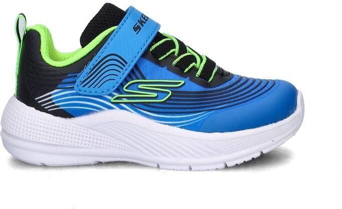 Skechers Microspec Advance jongens sneakers blauw - Foto 3