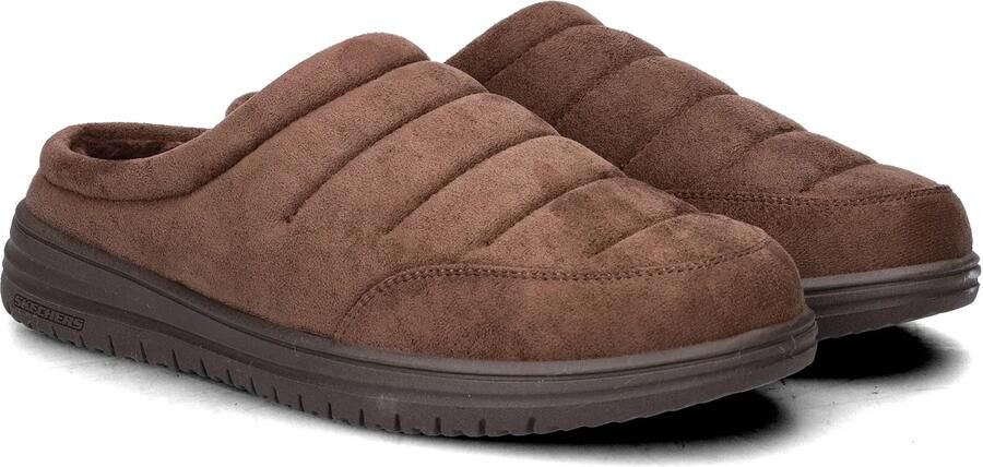Skechers Relaxed Fit Murette Garvanza heren pantoffels bruin Sloffen - Foto 5