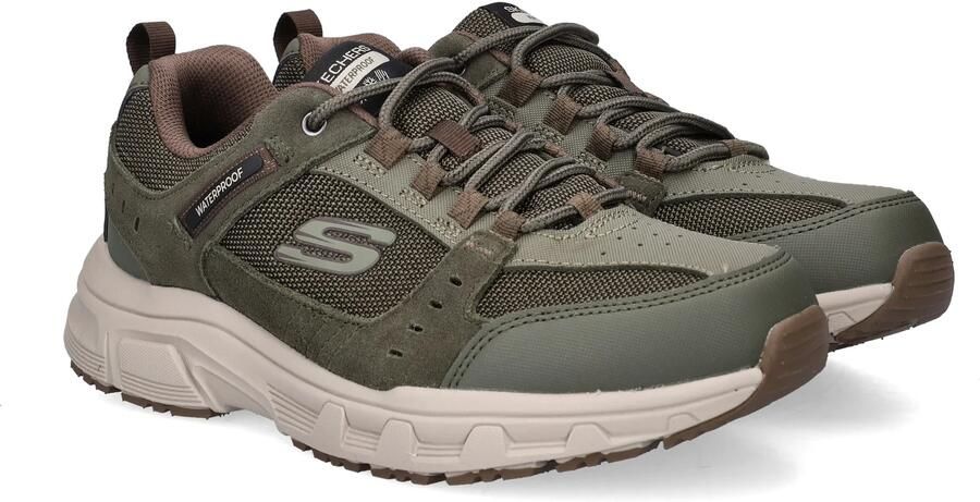 Skechers Oak Canyon heren sneaker Kaki - Foto 4