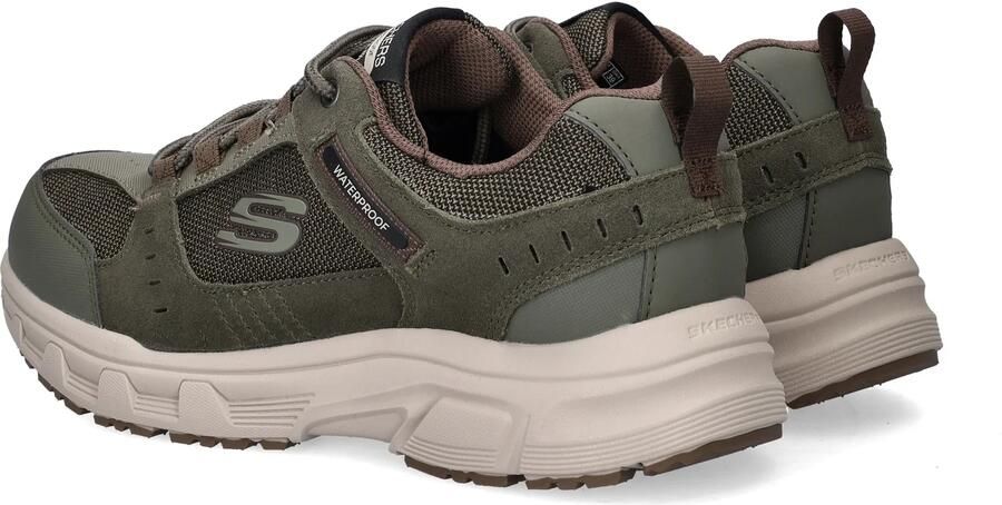 Skechers Oak Canyon heren sneaker Kaki - Foto 5