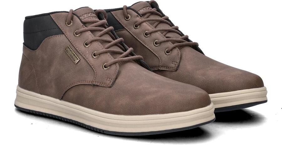 Skechers PALMIRO-WALLACE Heren Veterschoenen Chocolate - Foto 6