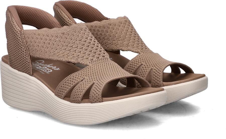 Skechers Parallel Lite Summer Invite Slip-Ins Sandalen Taupe - Foto 6