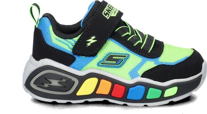 Skechers Play Scene jongens sneaker Zwart multi - Foto 2