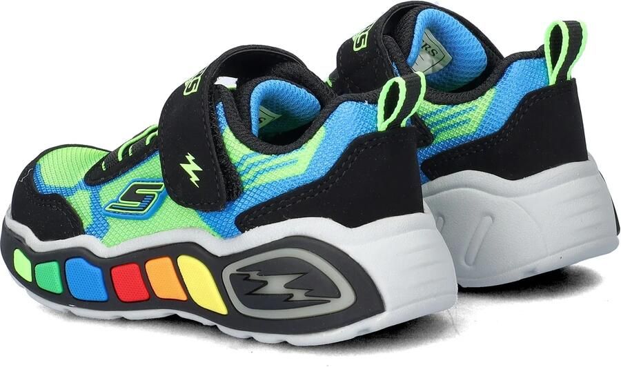 Skechers Play Scene jongens sneaker Zwart multi - Foto 3