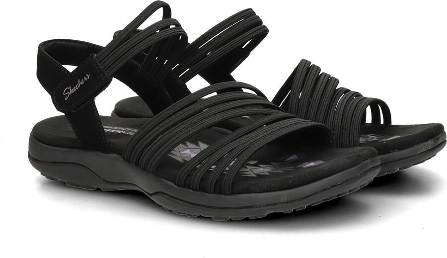 Skechers Reggae Slim dames sandaal Zwart - Foto 4