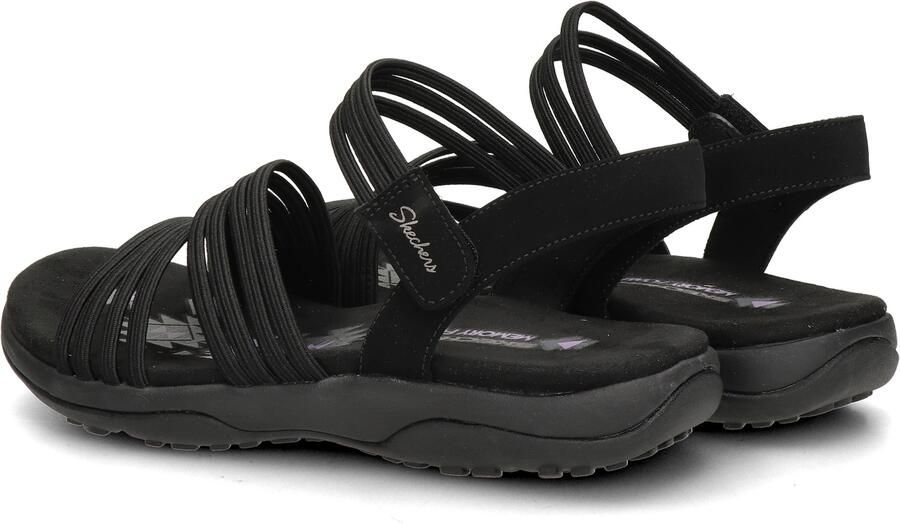 Skechers Reggae Slim dames sandaal Zwart - Foto 3