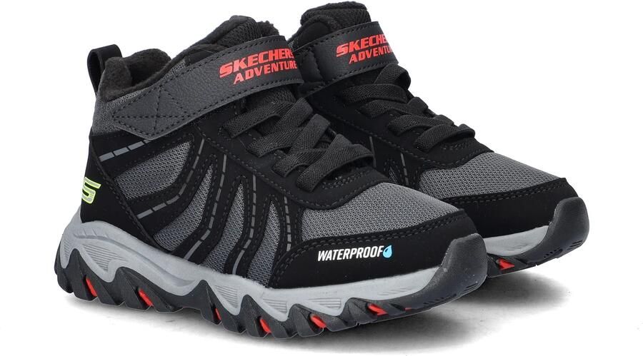 Skechers RUGGED RANGER STORM TRAIL Jongens Wandelschoenen Zwart Rood Geel - Foto 11