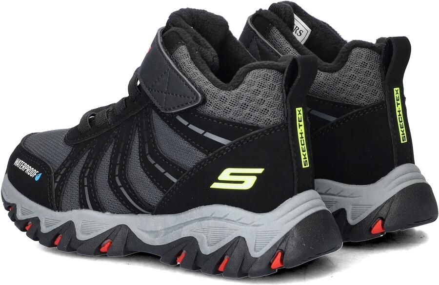 Skechers RUGGED RANGER STORM TRAIL Jongens Wandelschoenen Zwart Rood Geel - Foto 12