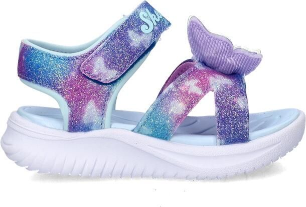 Skechers S-Lights Jumpster Butterfly Brites meisjes sandaal Blauw multi - Foto 3