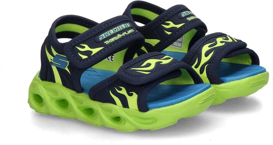 Skechers S-Lights Thermo-Splash jongens sandaal Donkerblauw - Foto 4