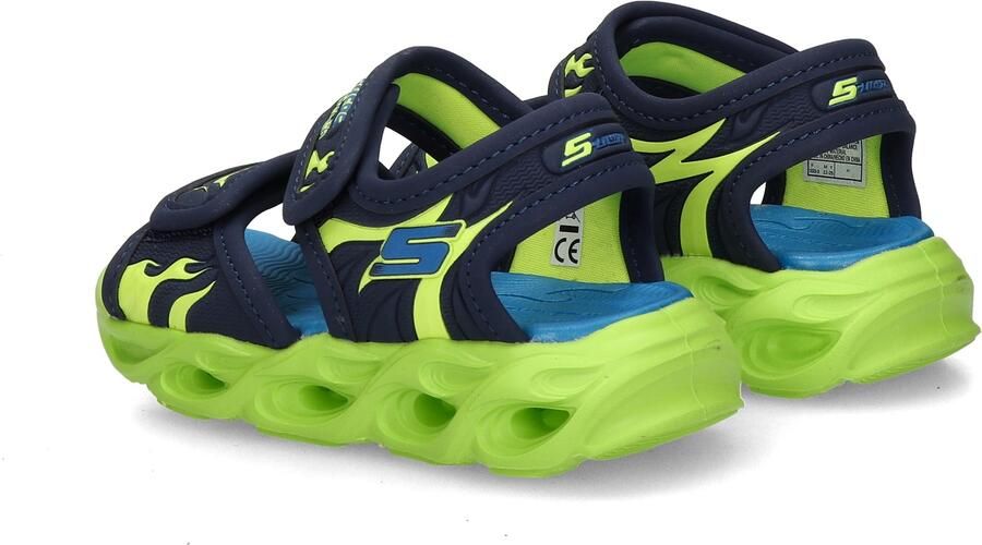 Skechers S-Lights Thermo-Splash jongens sandaal Donkerblauw - Foto 3
