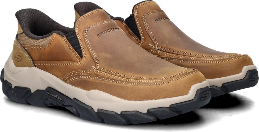 Skechers Hands Free Slip-Ins Santoro Archaic heren instapper Taupe - Foto 3
